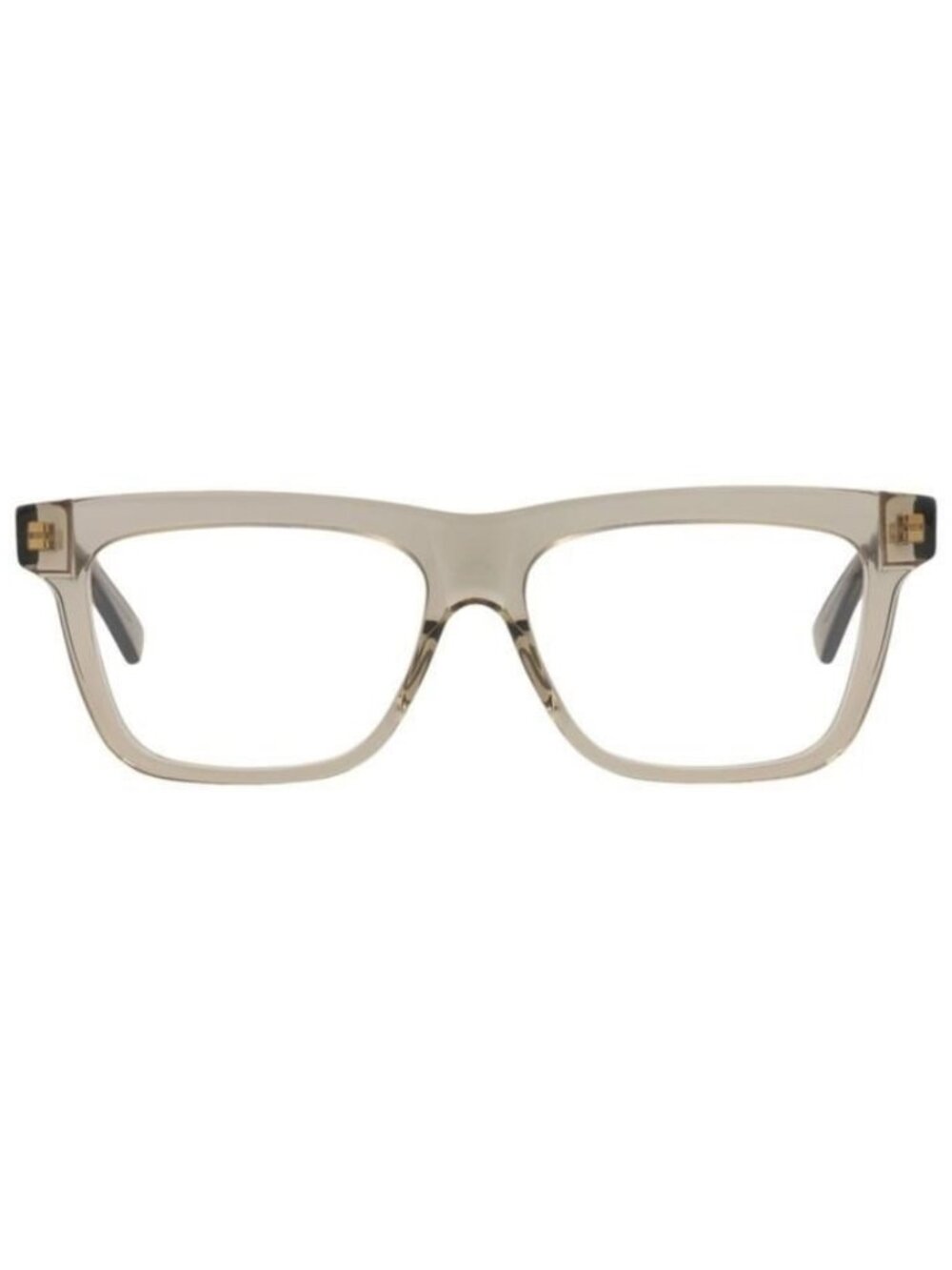 New Bottega Veneta Mens Square/Rectangle Brown Brown Transparent Fashion Designe
